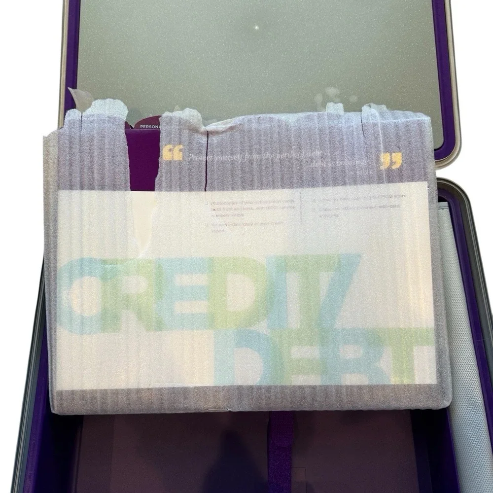Suze Orman Protection Portfolio Kit Silver Family Financial Organize & Protect